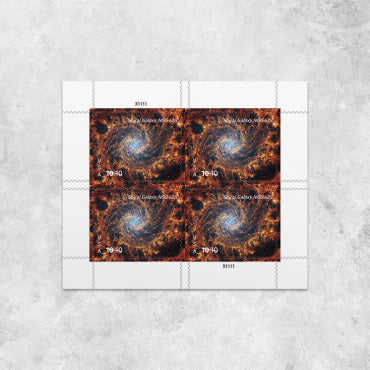 Spiral Galaxy stamps