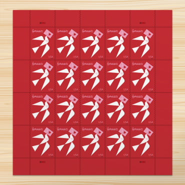 Love and wedding stamps for Valentine's Day