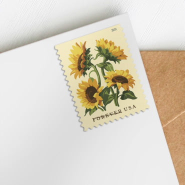 Sunflowers stamps