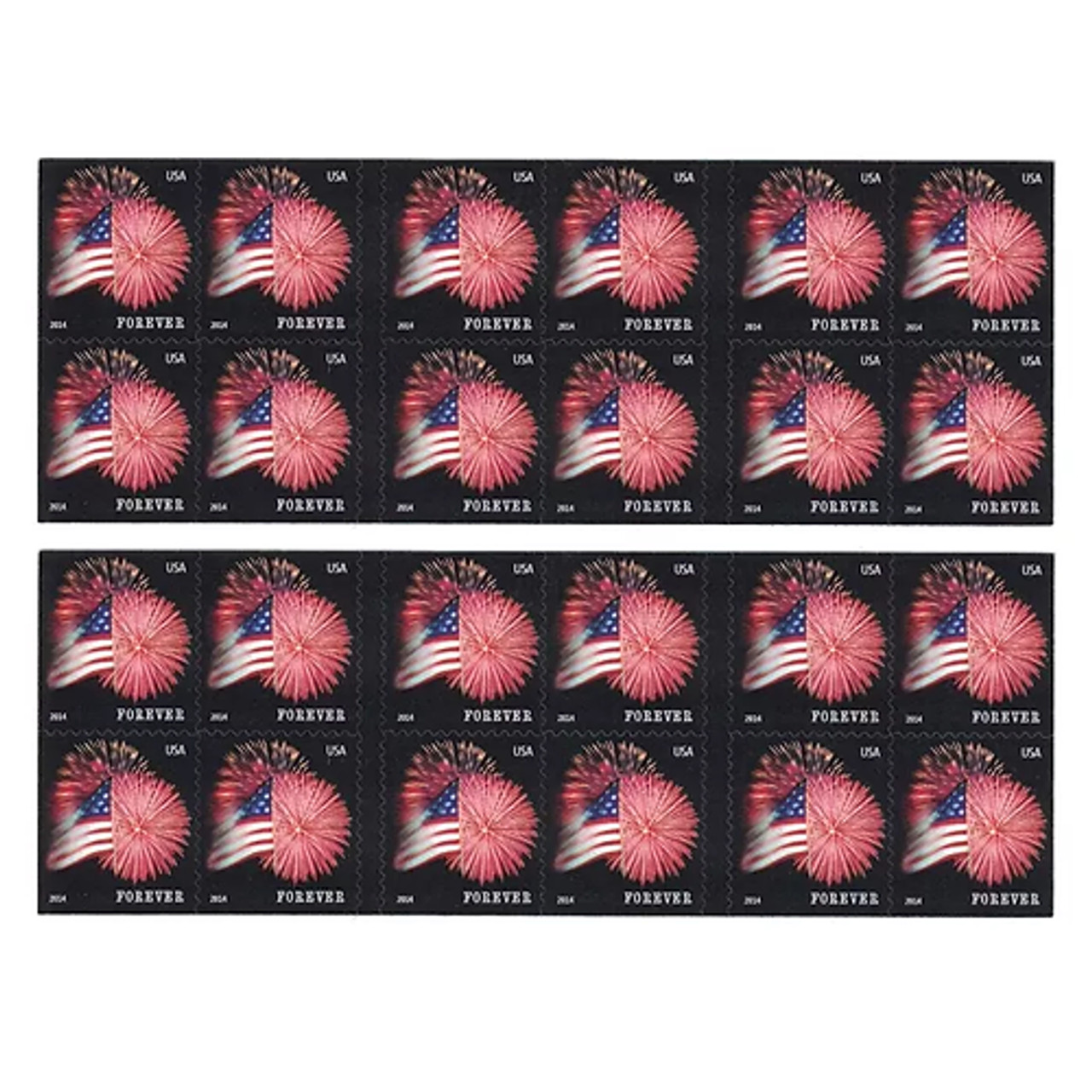flag stamps in sheets mixed(2014,2022,2023,2024)