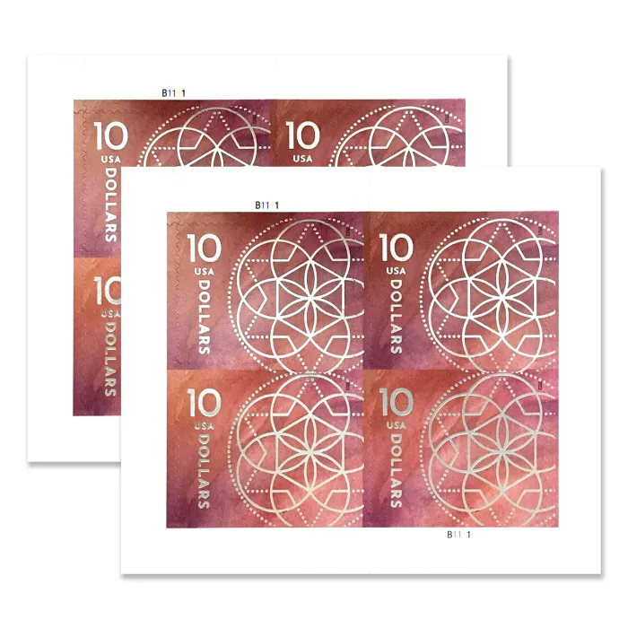 Floral Geometry 20 Pcs(5 sheets)