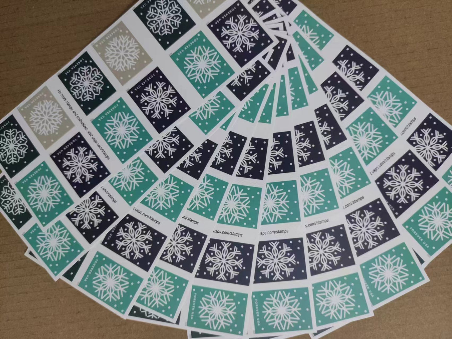 Christmas Stamps mixed