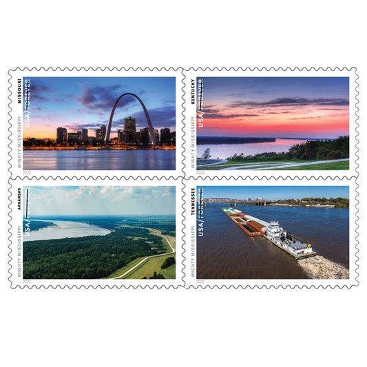 Mighty Mississippi 2022 50pcs(5 sheets)