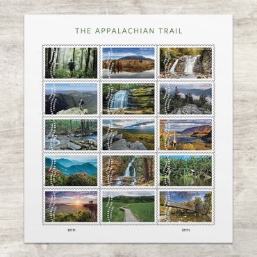 The Appalachian Trail stamps-2025