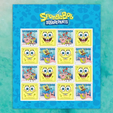Spongebob Squarepants stamps