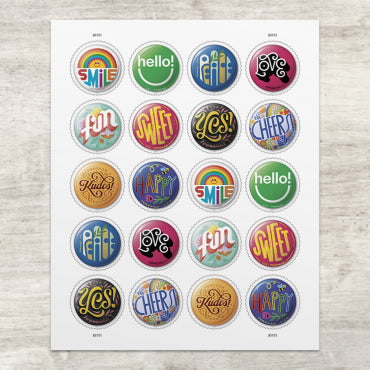 Pinback Button stamps--2024