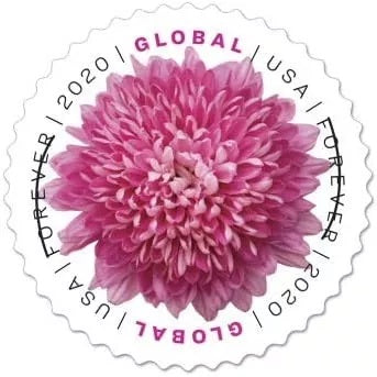 Global Chrysanthemum 2020 50pcs(5 sheets)