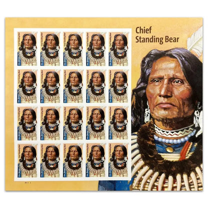 Chief Standing Bear,100pcs