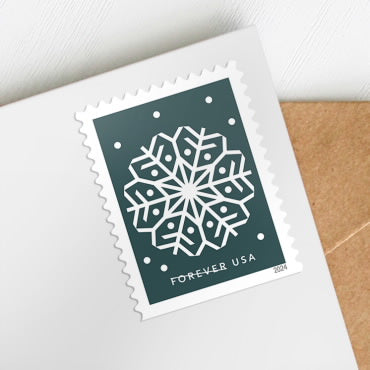 Winter Whimsy stamps--100pcs