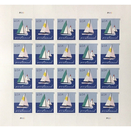 Sailboats Postcard 2023