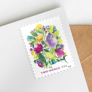 Wedding blooms stamps 2024