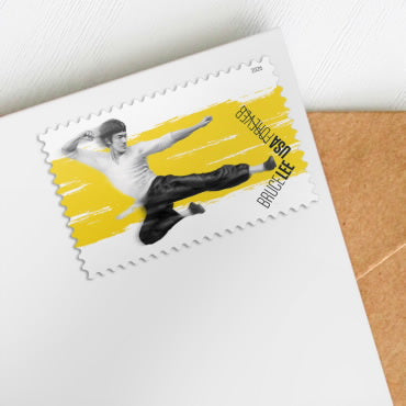 Bruce Lee stamps