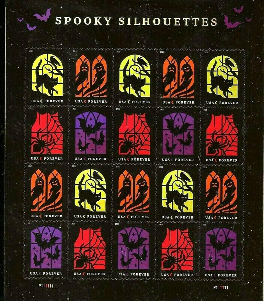 Halloween stamps mxied