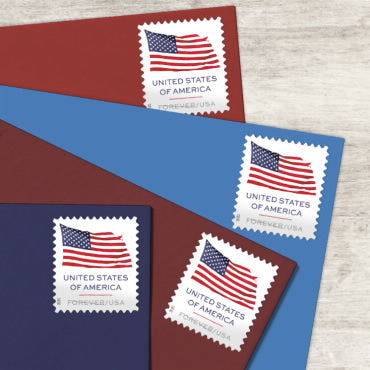 U.S 2025 flag stamps