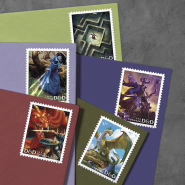 Dungeons & Dragons forever stamps -2024