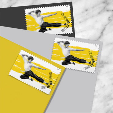 Bruce Lee stamps