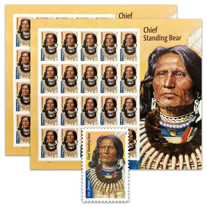 Chief Standing Bear,100pcs