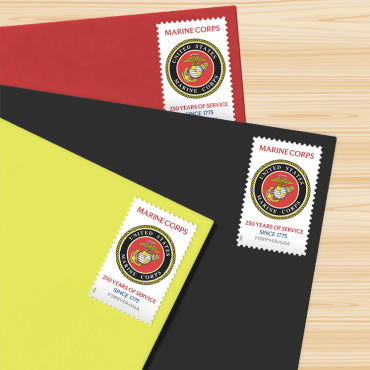 U.S. Marine Corps 250th Stamps,Sheet of 20