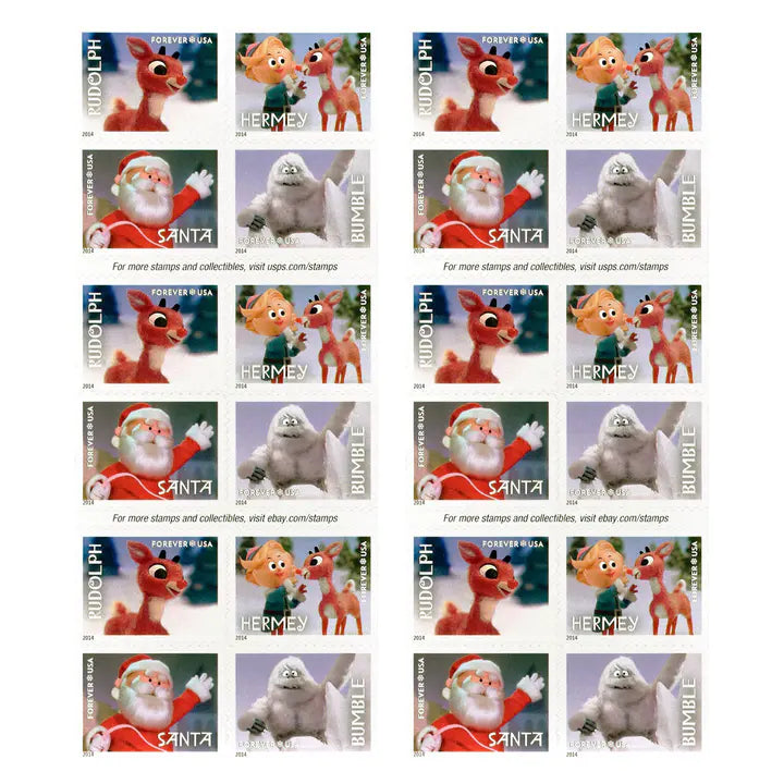 Christmas Stamps mixed