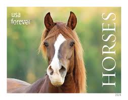 Horses Forever stamps 2024