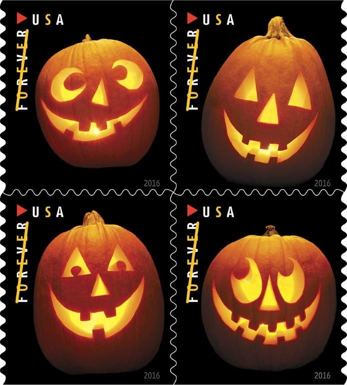 Halloween stamps mxied