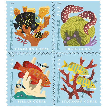 Coral Reefs Postcard 2019