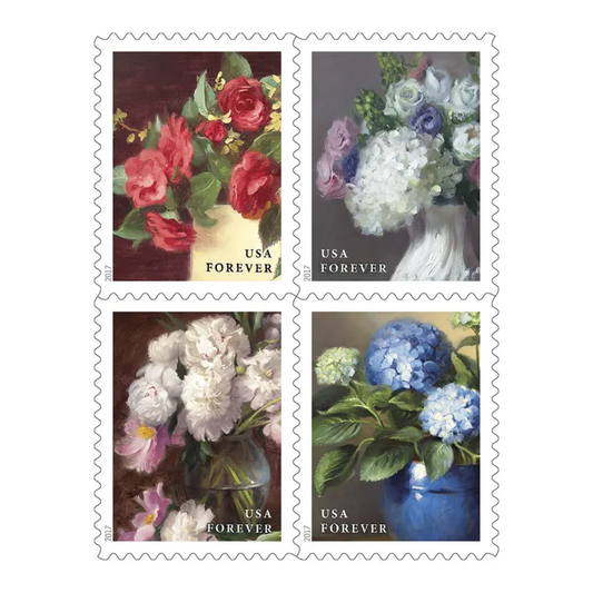 Garden Flowers 2017  100pcs(5 sheets)