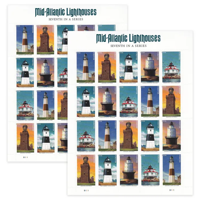 Mid-Atlantic Lighthouses, 100 Pcs